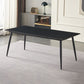 Industrial Kitchen Dinner Table Stone Rectangle 4 Legs Dining Table Clearhalo 'Dining Tables & Seating' 'Dining Tables' 'dining_table' 'furn' 'furn_dining_table' 'Furniture' 'Kitchen & Dining Furniture' 1200x1200_6ab2979f-16f8-492a-9076-6dcf56447420