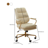 Moderne gestoffeerde bureaustoelstoel vaste armen geen pijnlijke bureaustoel met wielen