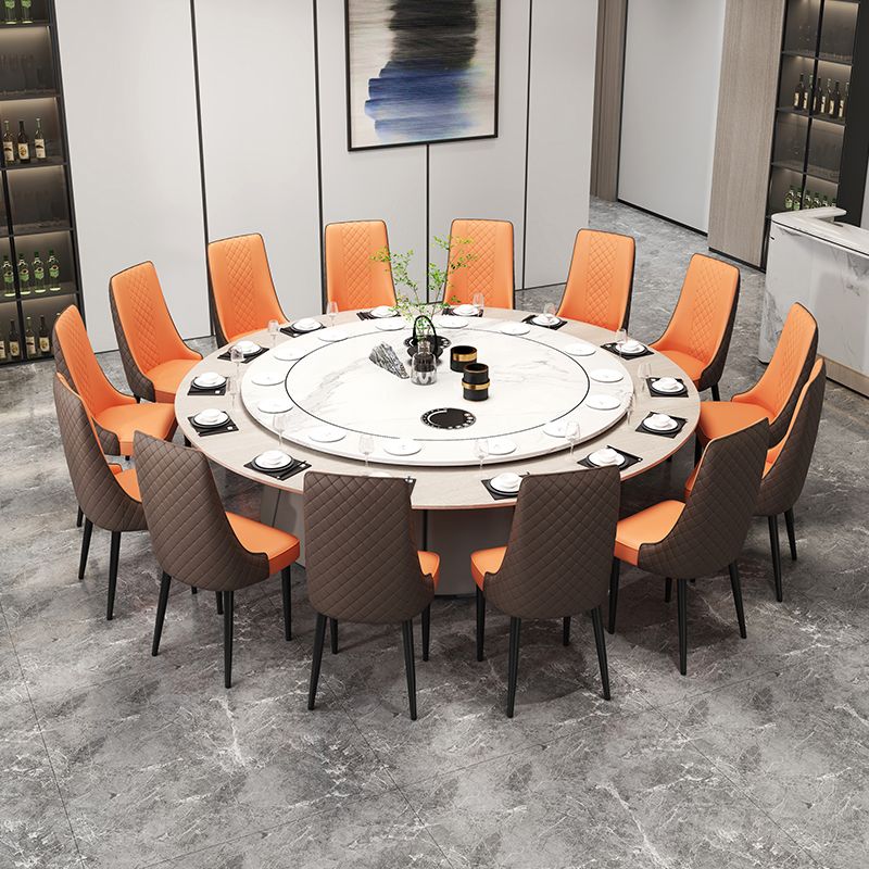 Chaise latéral de style glamour Parsons Parsons Indoor Dining Chair pour le salon