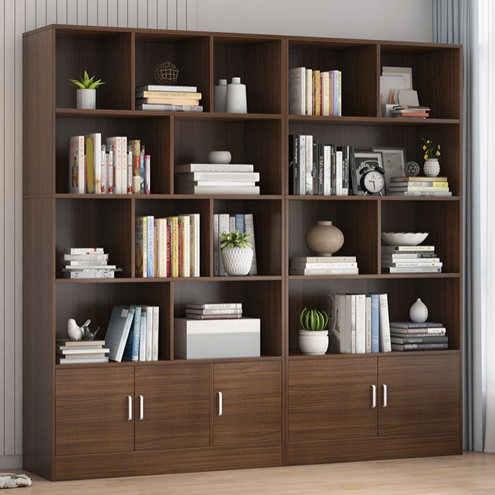 9.45" Wide Matte Finish Bookshelf Wood Standard Shelf Bookcase for Bedroom Clearhalo 'Bookcases' 'furn' 'furn_bookcases' 'Furniture' 'Office Furniture' 1200x1200_6aba4053-9fcf-4ab1-b2cc-f77e173dbee8