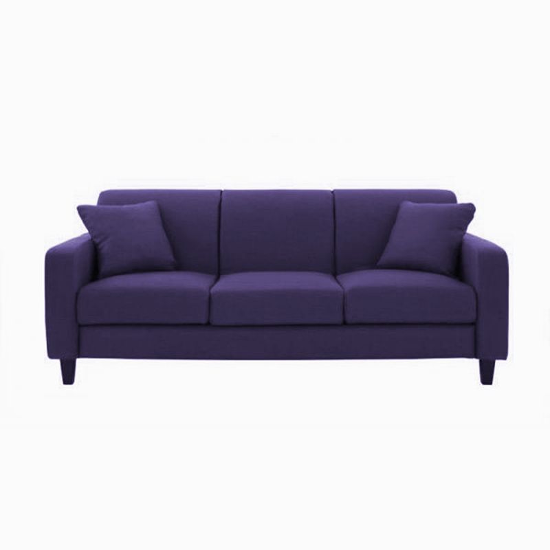Contemporary Cushions Standard Sofa Set Square Arm Settee Couch Clearhalo 'Furniture' 'furniture_sofas' 'Living Room Furniture' 'Sofa' 'sofas' 1200x1200_6abab662-81ea-4d4a-8394-8f6f4a26a2a5