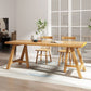 Modern 1/2/3 Pieces Dining Set Rectangle Pine Wood Dining Table for Dining Room Clearhalo 'Dining Room Sets' 'Dining Tables & Seating' 'dining_room_set' 'furn' 'furn_dining_room_set' 'Furniture' 'furniture_dining_room_set' 'Kitchen & Dining Furniture' 1200x1200_6abacbaa-cf13-472b-be67-4335510e9833