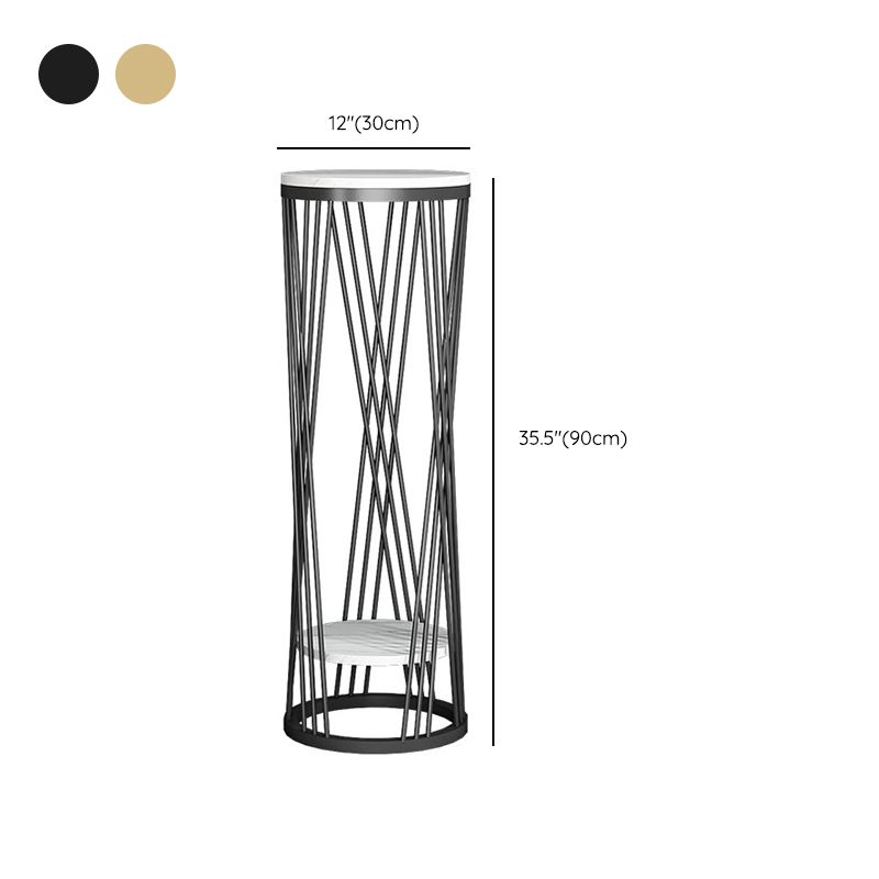 Mid-Century Contemporary Solid Marble Round/Square Frame Living Room Side End Table Clearhalo 'Coffee & Accent Tables' 'End & Side Tables' 'end_side_tables' 'furn' 'furn_end_side_tables' 'Furniture' 'Living Room Furniture' 1200x1200_6abb2943-c7cc-409f-8755-fadcde0ec4dd