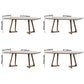 Contemporary Style Solid Wood Rectangle Dining Table Sled Base Table for Home Clearhalo ' dining_table' 'Dining Tables & Seating' 'Dining Tables' 'furn' 'furn_dining_table' 'Furniture' 'furniture_dining_table' 'Kitchen & Dining Furniture' 'kitchen&dining_furn' 'kitchen' 'kitchen_dining_table' 1200x1200_6ac1e006-4e36-40cb-94e0-b78801c19471
