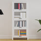 Modern Solid Wood Bookcase, Door Bookshelf for Any Room, 24" L X 12" W