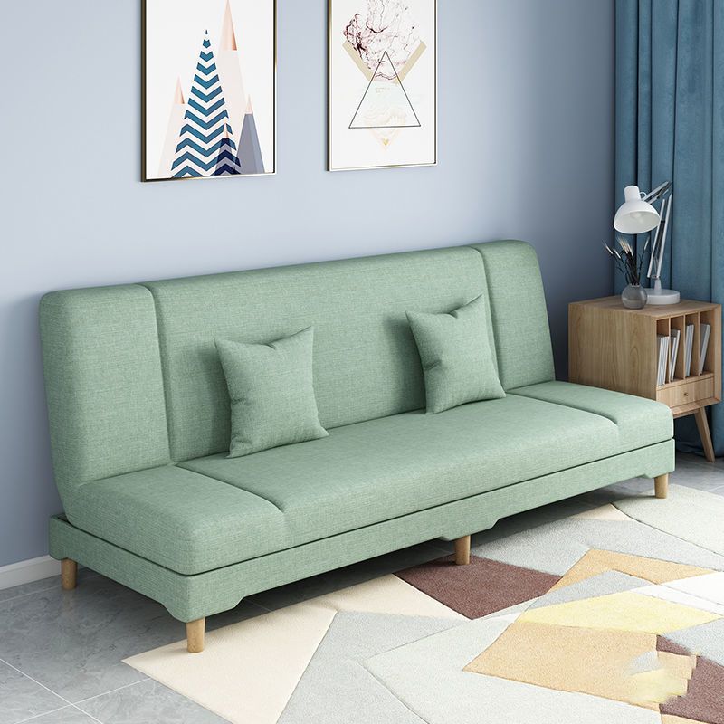 Scandinavian Convertible Sleeper Sofa 31.5" High Armless Settee Clearhalo 'furn' 'furn_sofas' 'Furniture' 'furniture_sofas' 'kitchen' 'kitchen_sofas' 'Living Room Furniture' 'Sofa' 'sofas' 1200x1200_6ac6f191-3b5d-43dc-bef9-d0993ee87abd