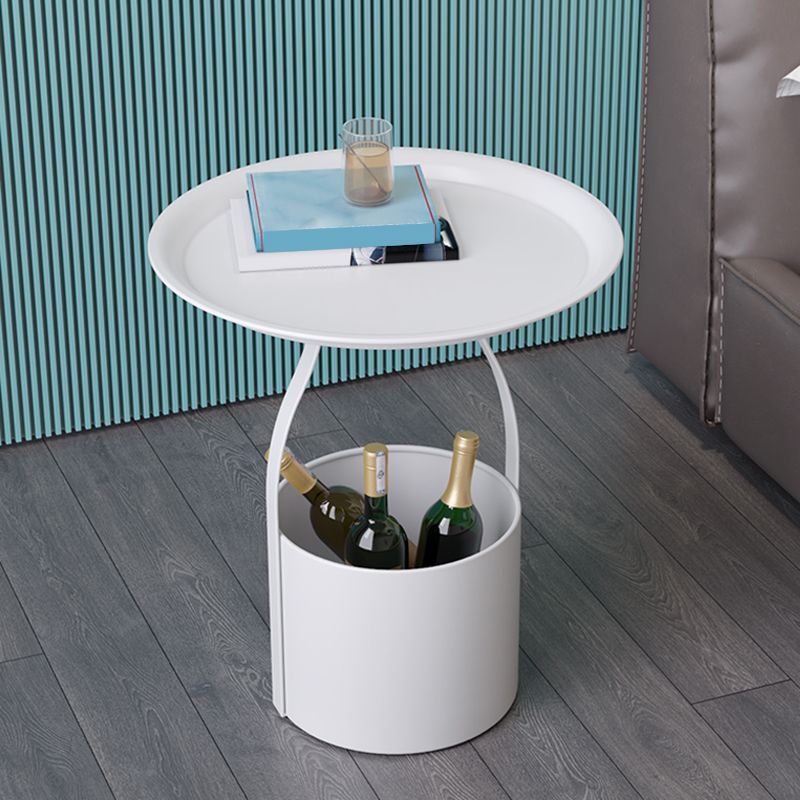 Comodino in metallo comodino glam accento comodino per camera da letto