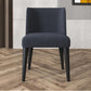 Contemporary Indoor-Outdoor Side Chair Wingback Dining Chair with Wood Legs Clearhalo ' kitchen&dining_furn' 'Dining Chairs' 'Dining Tables & Seating' 'dining_chair' 'Furniture' 'furniture_dining_chair' 'Kitchen & Dining Furniture' 'kitchen' 1200x1200_6ac7b91c-f93a-4dbc-a90a-eee7f71e5660