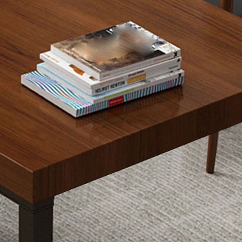 Bureau de bureau rectangulaire industriel du bureau en bois pour la maison