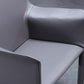 Faux Leather Modern Dining Chair Matte Finish Parsons Dining Arm Chair Clearhalo ' kitchen&dining_furn' 'Dining Chairs' 'Dining Tables & Seating' 'dining_chair' 'furn' 'furn_dining_chair' 'Furniture' 'furniture_dining_chair' 'Kitchen & Dining Furniture' 'kitchen' 1200x1200_6ac913df-b1f3-4e25-95cc-b54764e22bec