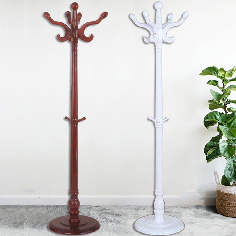 Bois de cintre de manteau traditionnel 5 ou plus Kit d'entrée de rangement