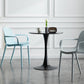 Contemporary Style Plastic Dining Armchairs Solid Back Dining SIde Chair Clearhalo ' kitchen&dining_furn' 'Dining Chairs' 'Dining Tables & Seating' 'dining_chair' 'furn' 'furn_dining_chair' 'Furniture' 'furniture_dining_chair' 'Kitchen & Dining Furniture' 'kitchen' 1200x1200_6acf0136-bda1-4c82-b888-92a9107e66fa