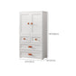 White Plastic Wardrobe Armoire with Legs Contemporary Wardrobe Closet Clearhalo 'Armoires & Wardrobes' 'armoires_wardrobes' 'Bedroom Furniture' 'furn' 'furn_armoires_wardrobes' 'Furniture' 1200x1200_6ad03e1d-9826-428f-abbf-82b330ec42a6
