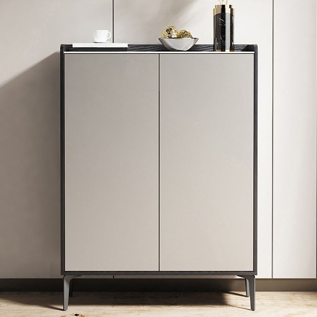 Server moderno moderno del salotto del soggiorno in legno con archiviazione