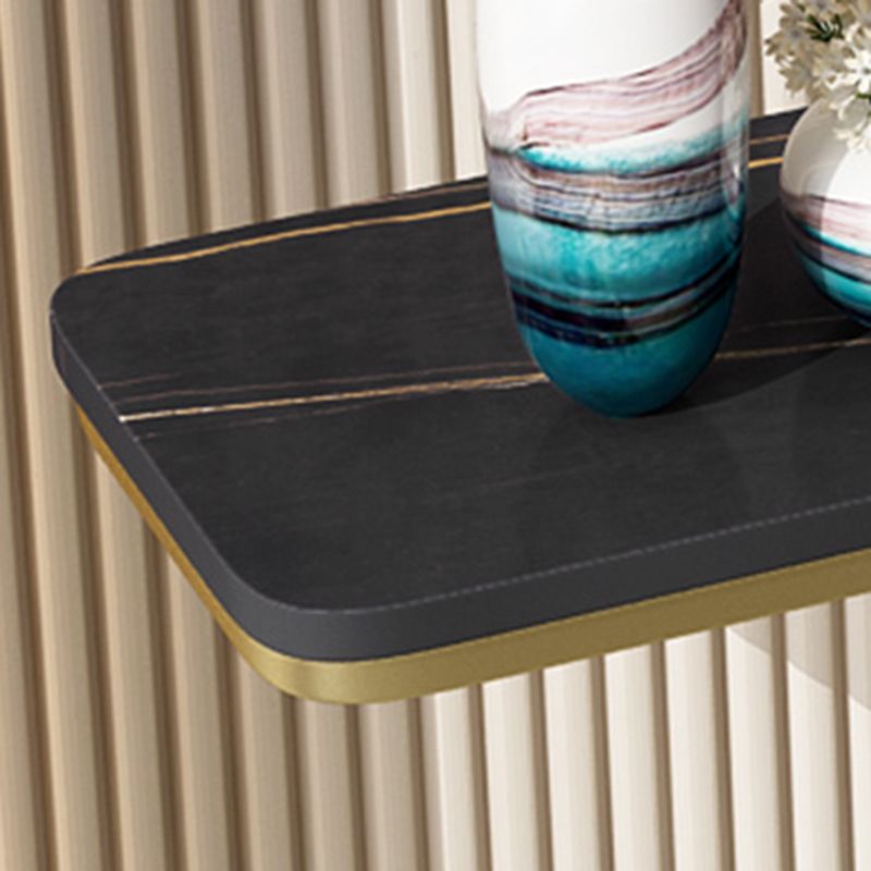 11" Wide Stone Contemporary Console Table Rectangle Accent Table Clearhalo 'Console Tables' 'console_tables' 'Entry & Mudroom Furniture' 'furn' 'furn_console_tables' 'Furniture' 1200x1200_6ad5f14f-9434-4eb4-8102-e92b5fd16c19