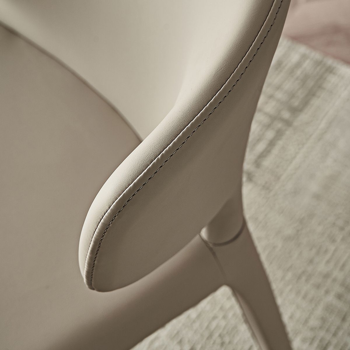 Modern Faux Leather Dining Chair Wingback Side Chair for Home Use Clearhalo ' kitchen&dining_furn' 'Dining Chairs' 'Dining Tables & Seating' 'dining_chair' 'furn' 'furn_dining_chair' 'Furniture' 'furniture_dining_chair' 'Kitchen & Dining Furniture' 'kitchen' 1200x1200_6ad83c69-018b-413f-9dc2-0348802b5a67