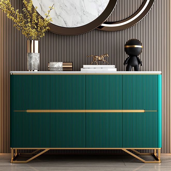 Panneau latéral contemporain moderne en pierre crénza avec des armoires pour la cuisine