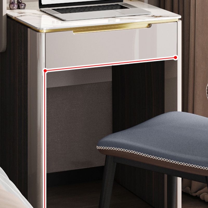 Bureau de bureau de style contemporain Bureau de forme rectangulaire de forme de tâche pour la maison