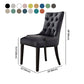 Traditional Upholstered Home Side Chair Parsons Matte Finish Dining Chair with Black Legs Clearhalo ' kitchen&dining_furn' 'Dining Chairs' 'Dining Tables & Seating' 'dining_chair' 'furn' 'furn_dining_chair' 'Furniture' 'furniture_dining_chair' 'Kitchen & Dining Furniture' 'kitchen' 1200x1200_6ad98235-180d-4814-8cd5-d84e5a863606