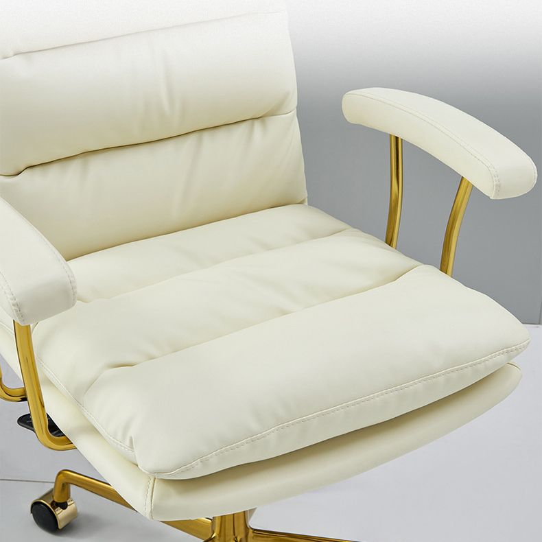 Modern Fixed Arms Desk Chair Height-adjustable Ergonomic Office Chair Clearhalo 'furn' 'furn_office_chair' 'Furniture' 'Office Chairs' 'Office Furniture' 'office_chair' 1200x1200_6ada7cd3-9a41-4d43-be95-7b79b4c08015