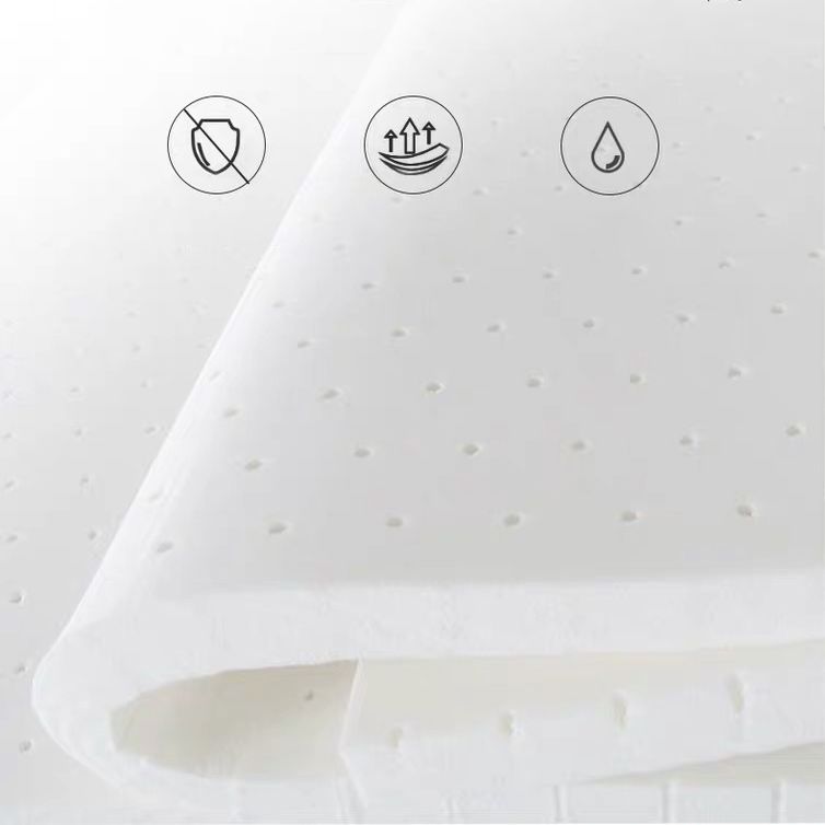 Contemporain 29.52 "H Frame en bois Coton mélange canapé-lit sans bras