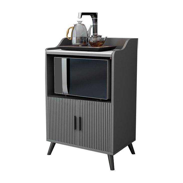 Glam Stone Top Sideboard Modern Indoor Dining Server with Cabinets for Kitchen Clearhalo 'buffet_sideboard' 'Buffets & Sideboards' 'furn' 'furn_buffet_sideboard' 'Furniture' 'Kitchen & Dining Furniture' 1200x1200_6ade09d7-7694-4997-8f2b-b8328aa44a52