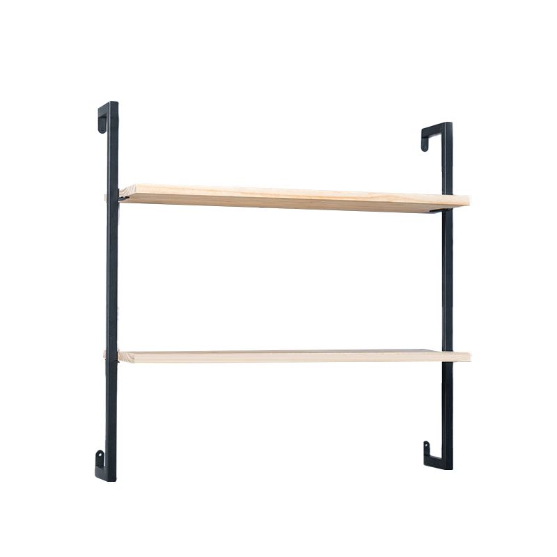 Estantería flotante de madera escandinava 9.8 "