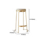 Contemporary Metal Barstool Faux Leather Backless Counter Stool with Iorn 4 Legs Clearhalo 'Bar Furniture' 'Bar Stools' 'bar_stools' 'furn' 'furn_bar_stools' 'Furniture' 'Kitchen & Dining Furniture' 1200x1200_6ae3d67e-a506-4a03-ae26-6cfa9a2ed35d