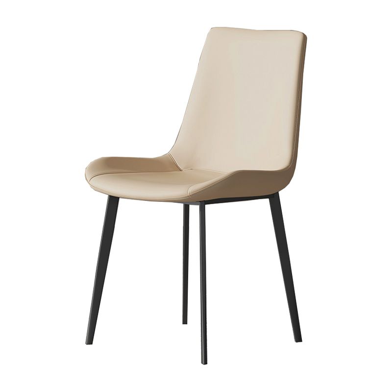 Industrial Armless Dining Chairs Upholstered Side Chair for Home Clearhalo 'Dining Chairs' 'Dining Tables & Seating' 'dining_chair' 'furn' 'furn_dining_chair' 'Furniture' 'Kitchen & Dining Furniture' 1200x1200_6aead53b-6533-406a-a9d1-768e882b42bb