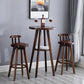 Round Modern Pub Table Set 1/3 Pcs Solid Wood Bar Table for Home Clearhalo 'Bar Furniture' 'furn' 'furn_home_bar_bar_sets' 'Furniture' 'Home Bars & Bar Sets' 'home_bar_bar_sets' 'Kitchen & Dining Furniture' 1200x1200_6aeb4608-f465-48dc-8d84-adcdcac23939