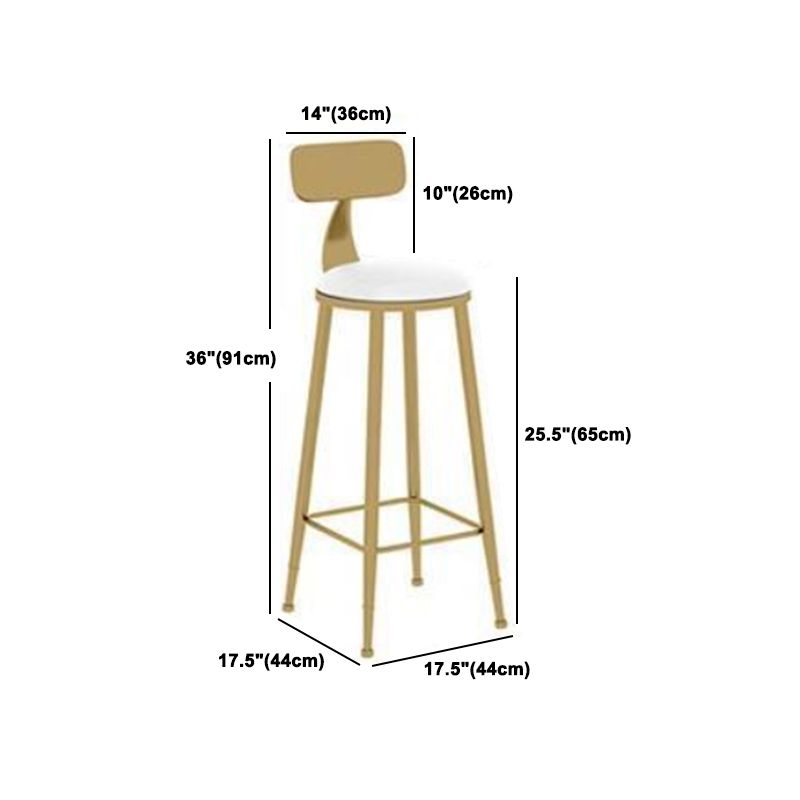 Glam 1/3/5 Pieces Bar Table Set Round Stone Counter Table with High Stools Clearhalo 'Bar Furniture' 'furn' 'furn_home_bar_bar_sets' 'Furniture' 'Home Bars & Bar Sets' 'home_bar_bar_sets' 'Kitchen & Dining Furniture' 1200x1200_6aeca164-b0c6-4532-a0fd-1cffd9ea9a7e