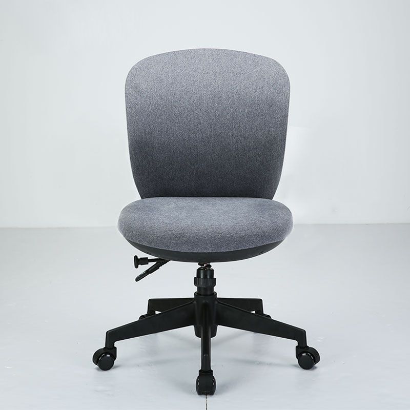Ergonomische mid -back bureau stoel verstelbare Swivel Burey Chair met wielen
