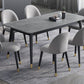 Stone Modern Rectangle Dining Table Matte Finish 4 Legs Table for Home Clearhalo ' dining_table' 'Dining Tables & Seating' 'Dining Tables' 'furn' 'furn_dining_table' 'Furniture' 'furniture_dining_table' 'Kitchen & Dining Furniture' 'kitchen&dining_furn' 'kitchen' 'kitchen_dining_table' 1200x1200_6af0cdb9-7036-4036-a95f-c17a3af87b98