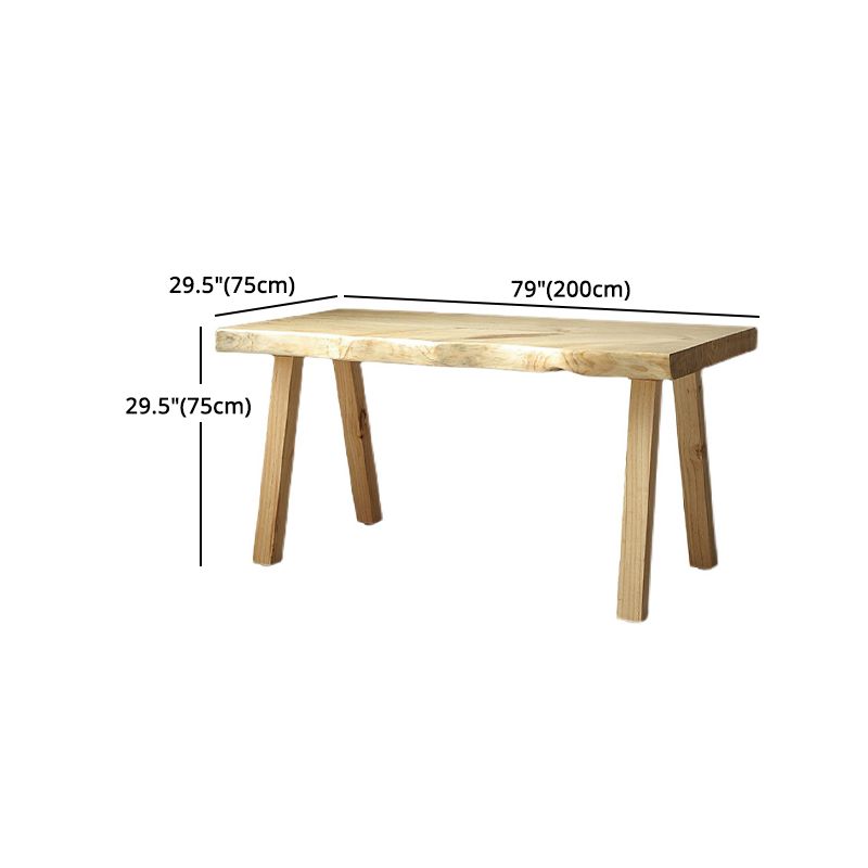 Modern 1/2/5 Pieces Rectangle Dining Set Solid Wood Dining Table with Chairs Clearhalo 'Dining Room Sets' 'Dining Tables & Seating' 'dining_room_set' 'furn' 'furn_dining_room_set' 'Furniture' 'furniture_dining_room_set' 'Kitchen & Dining Furniture' 1200x1200_6af17f5d-3e1e-482e-adb3-7fe0b1d272f9