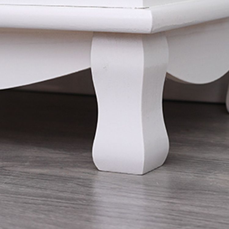 Contemporary Solid Wood Chest with Drawers and Legs Water Resistant Chest