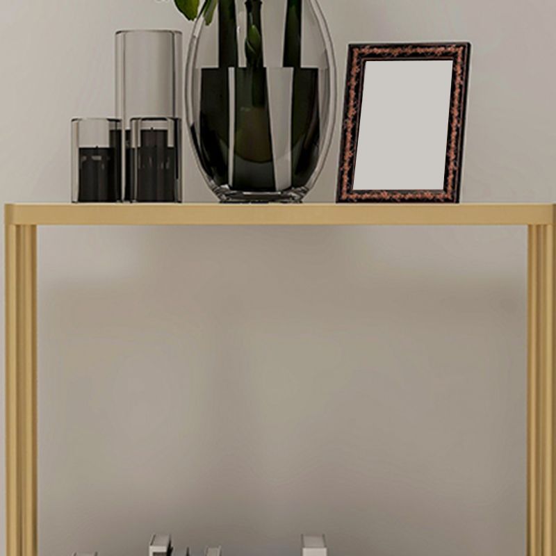 Table d'appoint contemporaine de 27,6 "de haut de haut table d'appoint rectangulaire