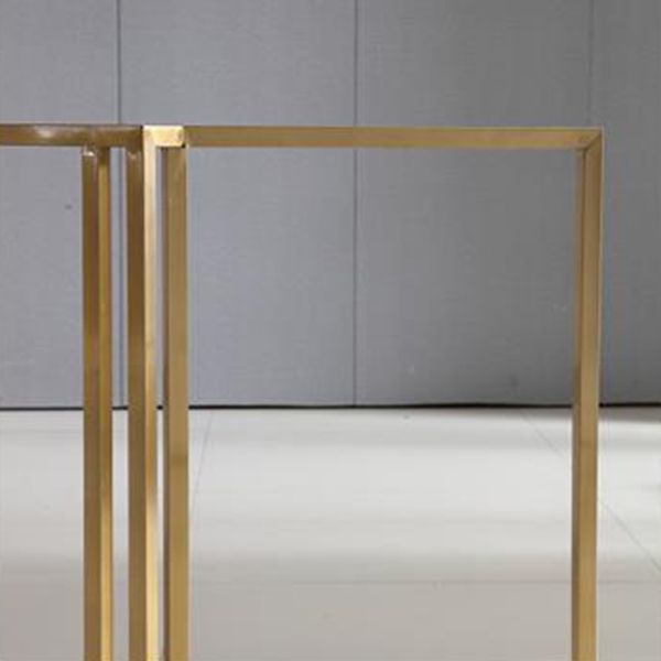 ホームキッチンディナーのための石のトップテーブル長方形のダイニングテーブル