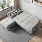 Contemporary Biscuit Back Sofa Bed 22.44"High Square Arm Sofa Bed Clearhalo 'furn' 'furn_sofas' 'Furniture' 'furniture_sofas' 'kitchen' 'kitchen_sofas' 'Living Room Furniture' 'Sofa' 'sofas' 1200x1200_6afcb500-eec9-47bf-8f40-d5b72ebf74ea