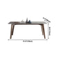 Mid-Century Gray Sintered Stone Table Rectangle Standard Dining Table for Kitchen Clearhalo ' dining_table' 'Dining Tables & Seating' 'Dining Tables' 'furn' 'furn_dining_table' 'Furniture' 'furniture_dining_table' 'Kitchen & Dining Furniture' 'kitchen&dining_furn' 'kitchen' 'kitchen_dining_table' 1200x1200_6afcf047-2708-46ed-bc19-00c7debd67f3