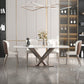 Metal Contemporary Rectangular Table Sintered Stone Dining Table with Pedestal Base Clearhalo ' dining_table' 'Dining Tables & Seating' 'Dining Tables' 'furn' 'furn_dining_table' 'Furniture' 'furniture_dining_table' 'Kitchen & Dining Furniture' 'kitchen&dining_furn' 'kitchen' 'kitchen_dining_table' 1200x1200_6afd05ef-8545-4315-ba14-8f550f218908