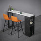 Industrial Style Bar Table Stone Top 42-inch Height Pub Table for Dining Room Clearhalo 'Bar Furniture' 'Bar Tables' 'bar_tables' 'furn' 'furn_bar_tables' 'Furniture' 'furniture_bar_tables' 'Kitchen & Dining Furniture' 1200x1200_6afda033-57ca-48de-b58d-26ead7225586