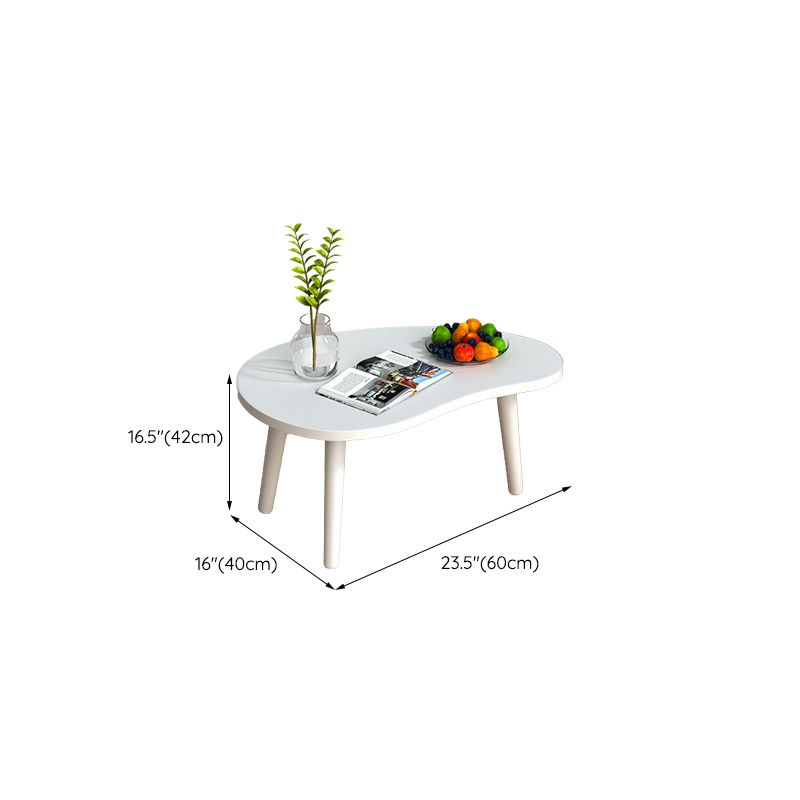 Modern Wood Side Table Bedroom No Distressing End Table with 4 Legs Clearhalo 'Coffee & Accent Tables' 'Coffee Tables' 'coffee_tables' 'furn' 'furn_coffee_tables' 'Furniture' 'Living Room Furniture' 1200x1200_6b04e8e6-f76e-42f7-a8a6-585fa9c0df11