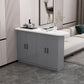Modern Indoor Counter Table Faux Wood Bar Stool Table with Storage Clearhalo 'Bar Furniture' 'Bar Tables' 'bar_tables' 'furn' 'furn_bar_tables' 'Furniture' 'Kitchen & Dining Furniture' 1200x1200_6b051a5a-6243-41d1-ace1-4c6b56c579ac