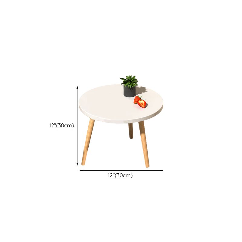 Modern Wood Side Table Bedroom No Distressing End Table with 4 Legs Clearhalo 'Coffee & Accent Tables' 'Coffee Tables' 'coffee_tables' 'furn' 'furn_coffee_tables' 'Furniture' 'Living Room Furniture' 1200x1200_6b053213-944b-4bee-8e8d-831898ce3aad
