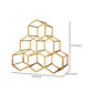Metal Countertop Wine Glass Rack Modern Stackable Wine Bottle Holder in Gold Clearhalo 'furn' 'furn_wine_racks' 'Furniture' 'Kitchen & Dining Furniture' 'Wine Racks' 'wine_racks' 1200x1200_6b059873-b3da-48af-89ba-a610724c533a