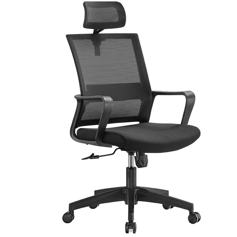 Workspace Office Chair Seat and Mesh in Black Slide Desk Chair Clearhalo 'furn' 'furn_office_chair' 'Furniture' 'Office Chairs' 'Office Furniture' 'office_chair' 1200x1200_6b064022-afb5-4a49-b02f-7b59cebd64e3