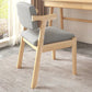 Contemporary Style Chair Armless Open Back Chair with Wood Legs for Home Clearhalo 'Dining Chairs' 'Dining Tables & Seating' 'dining_chair' 'furn' 'furn_dining_chair' 'Furniture' 'Kitchen & Dining Furniture' 1200x1200_6b068bb8-8d9d-49ad-ac50-f2a9f7b987dc