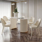 Oval Sintered Stone Top Dining Table Modern Table in White with Double Pedestal Clearhalo ' dining_table' 'Dining Tables & Seating' 'Dining Tables' 'furn' 'furn_dining_table' 'Furniture' 'furniture_dining_table' 'Kitchen & Dining Furniture' 'kitchen&dining_furn' 'kitchen' 'kitchen_dining_table' 1200x1200_6b0c80d5-4160-4fe7-adfd-64a293f1d583