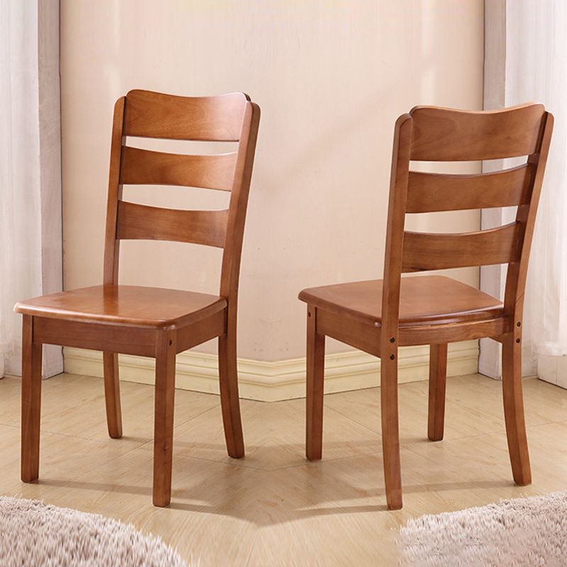 Traditional Style Solid Wood Side Chair Matte Finish Home Use Dining Chair Clearhalo ' kitchen&dining_furn' 'Dining Chairs' 'Dining Tables & Seating' 'dining_chair' 'furn' 'furn_dining_chair' 'Furniture' 'furniture_dining_chair' 'Kitchen & Dining Furniture' 'kitchen' 1200x1200_6b0f7e0c-8365-438a-b1f2-7813e440929c