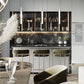 Modern Indoor Upholstered Bar Stool Low Back Footrest Counter Stool Clearhalo 'Bar Furniture' 'Bar Stools' 'bar_stools' 'furn' 'furn_bar_stools' 'Furniture' 'Kitchen & Dining Furniture' 1200x1200_6b114d9d-56a4-44f0-9a30-4360397b183f